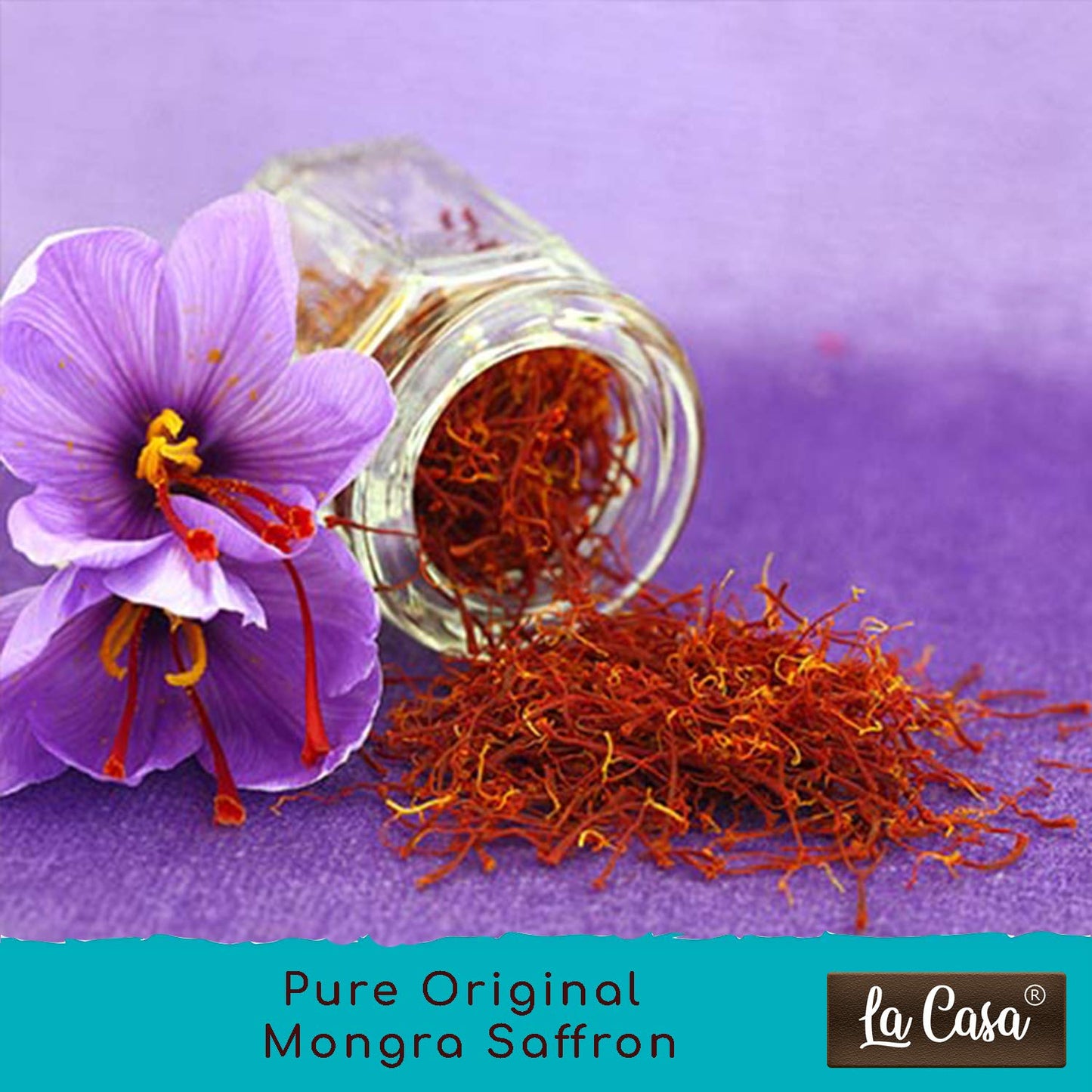 La Casa Kashmiri Mongra Saffron | Combo Pack of 2 | Kumkuma Puvvu | Fin- image 6