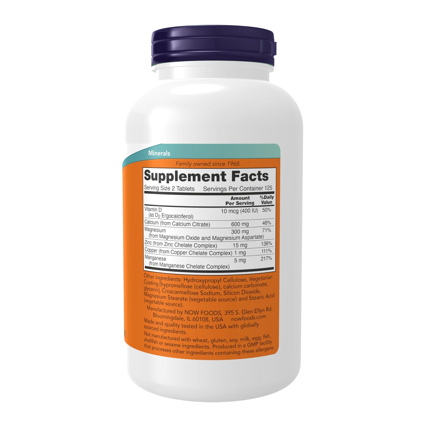 Now Foods, Calcium Citrate, 250 Tablets- image 7