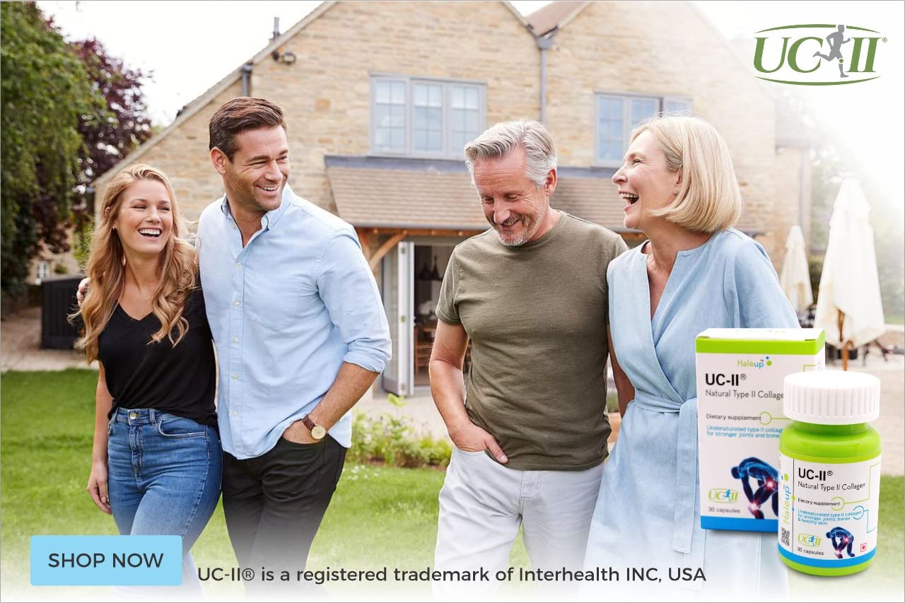 UC-II® Interhealth Inc USA, Undenatured Natural Type II Collagen, 40mg,- image 8