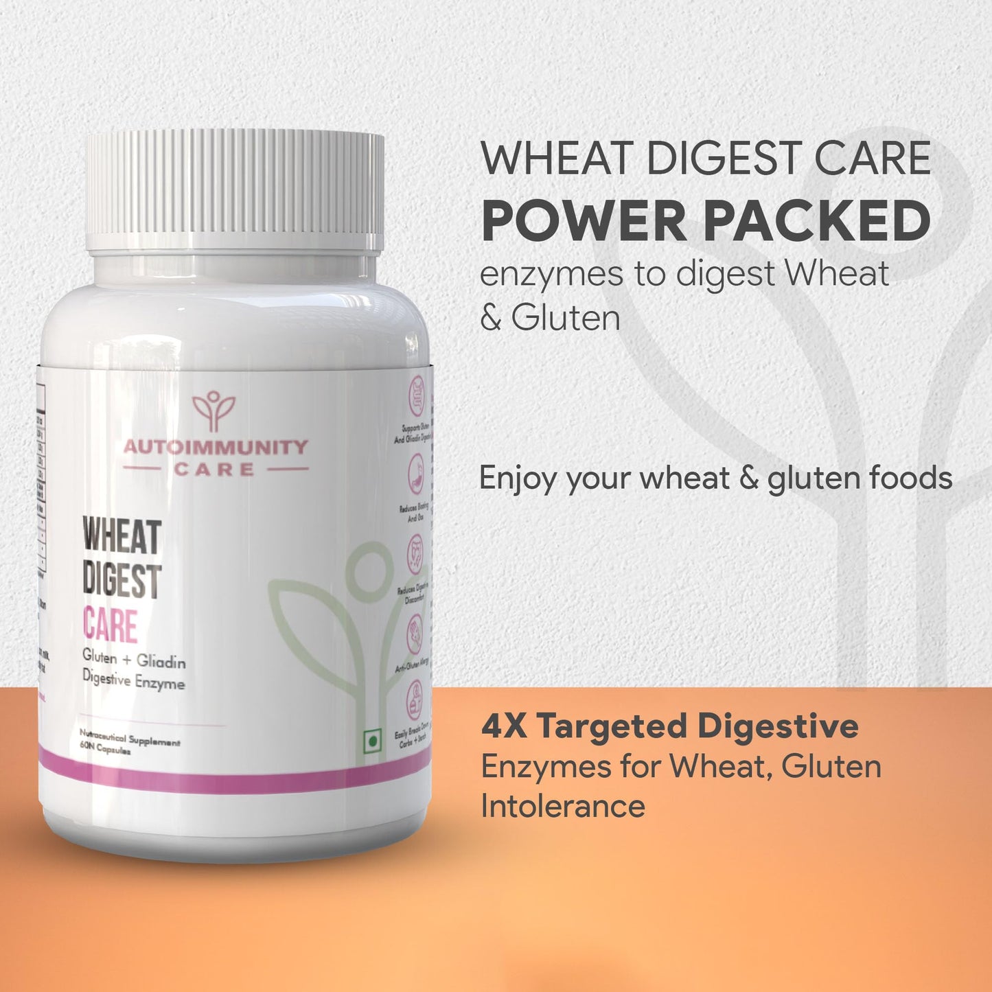 Autoimmunity care Wheat Digest Care | Gluten + Gliadin Digestive Enzyme- image 8