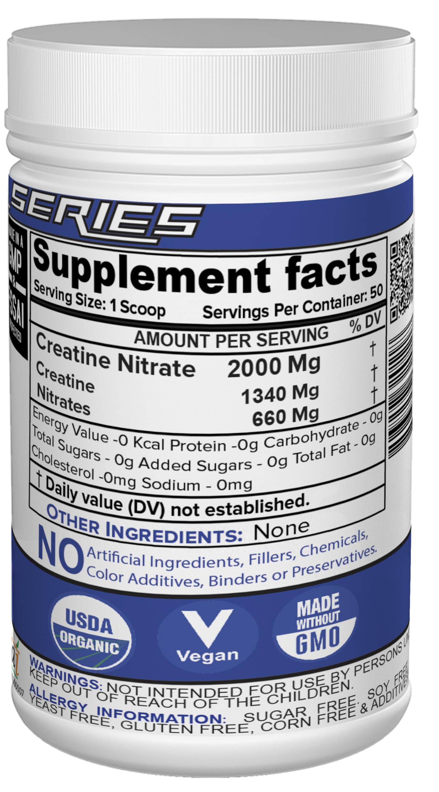 NutriJa Creatine Nitrate - Pure and USP Grade-100 Grams- image 5