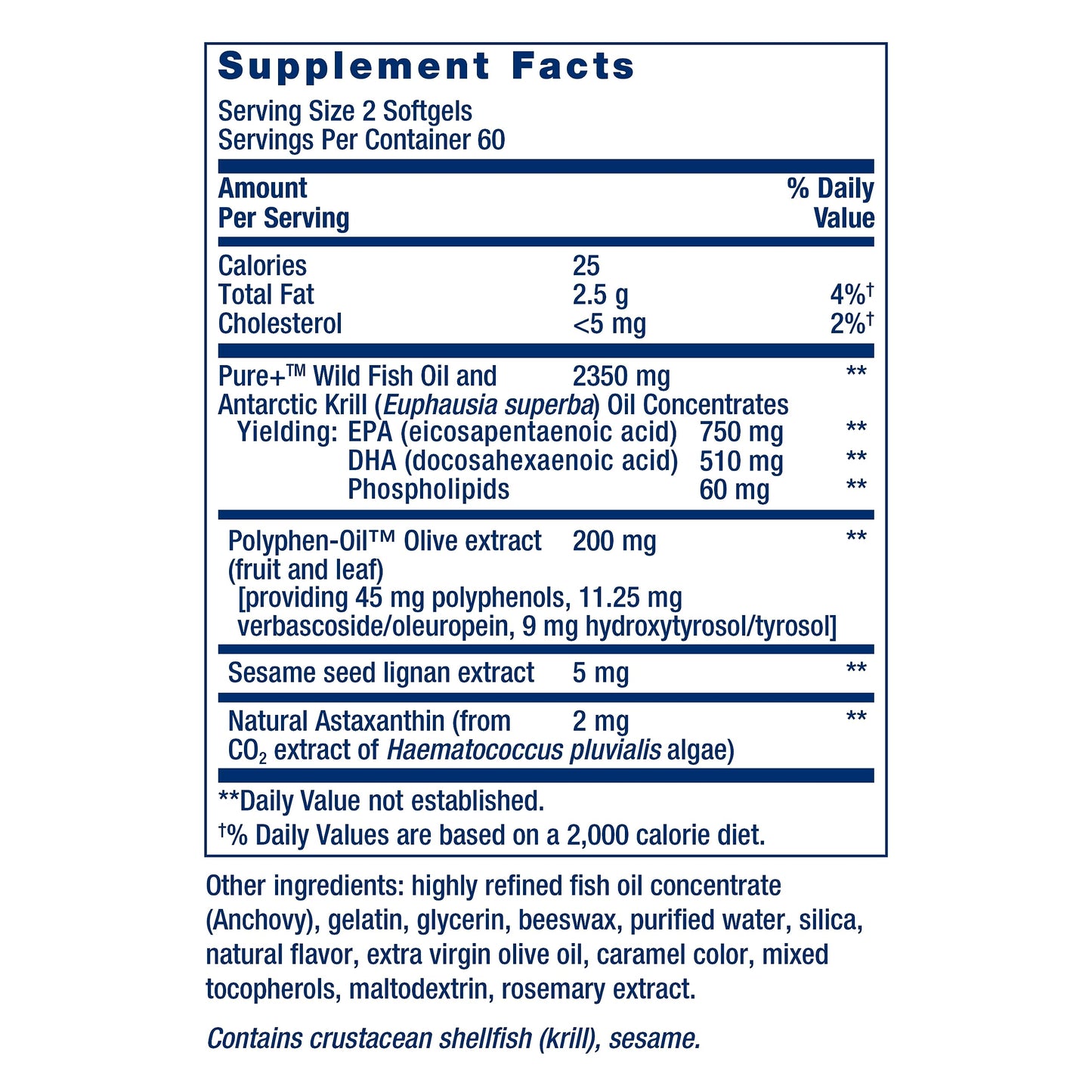 Life Extension Super Omega-3 Plus EPA/DHA Fish Oil, Sesame Lignans, Oli- image 9