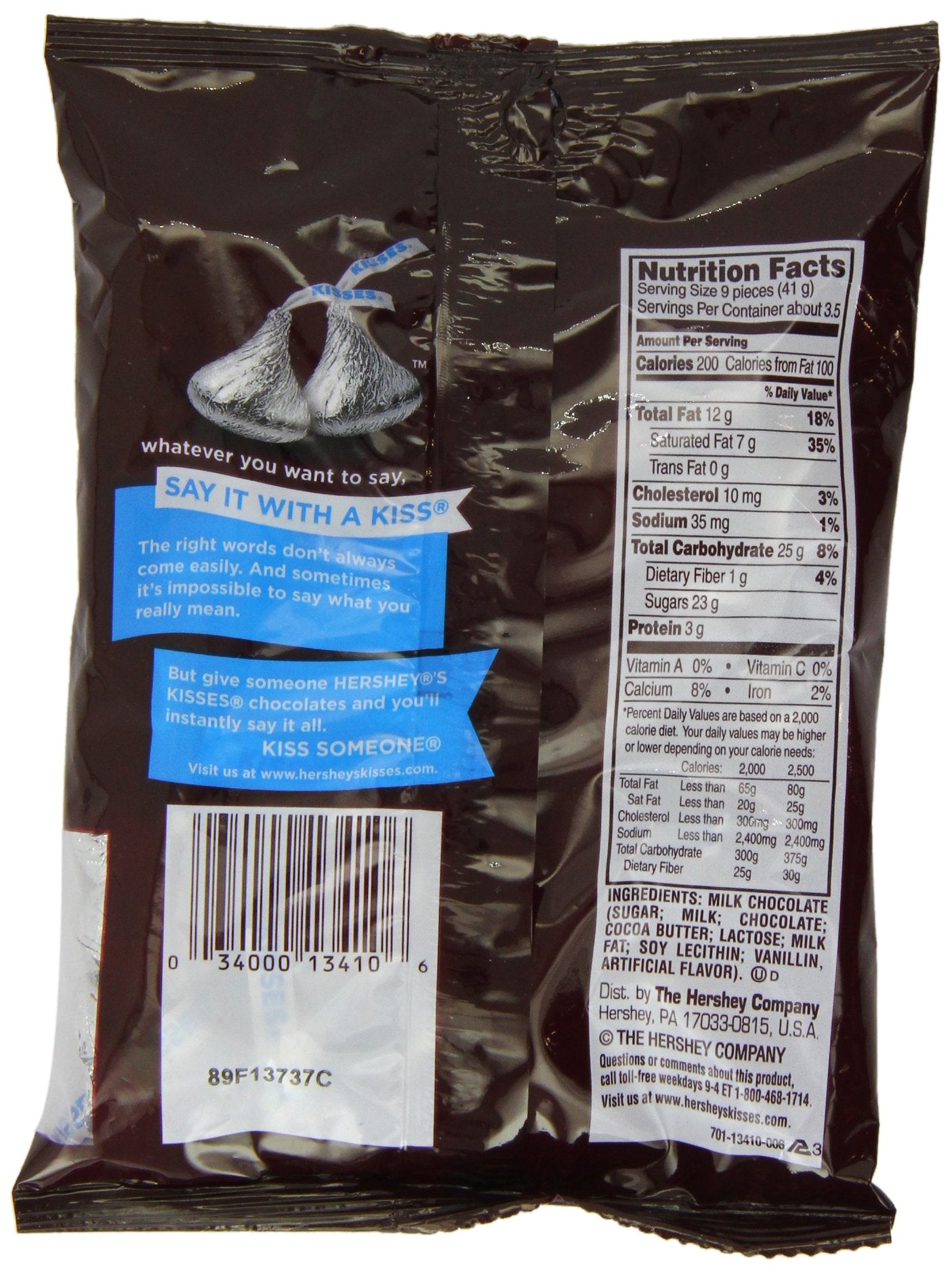 Hershey's Kisses Milk Chocolate 150g ( Pack of 2 )- image 3