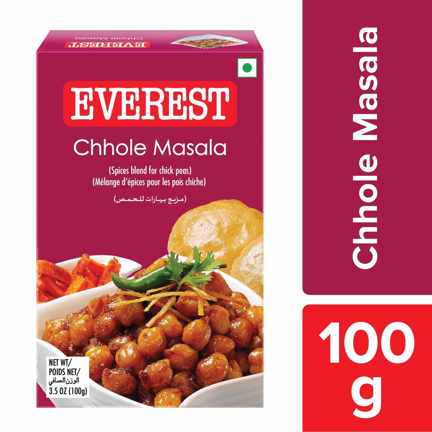 Everest Masala Powder, Chhole, 100g Carton.
