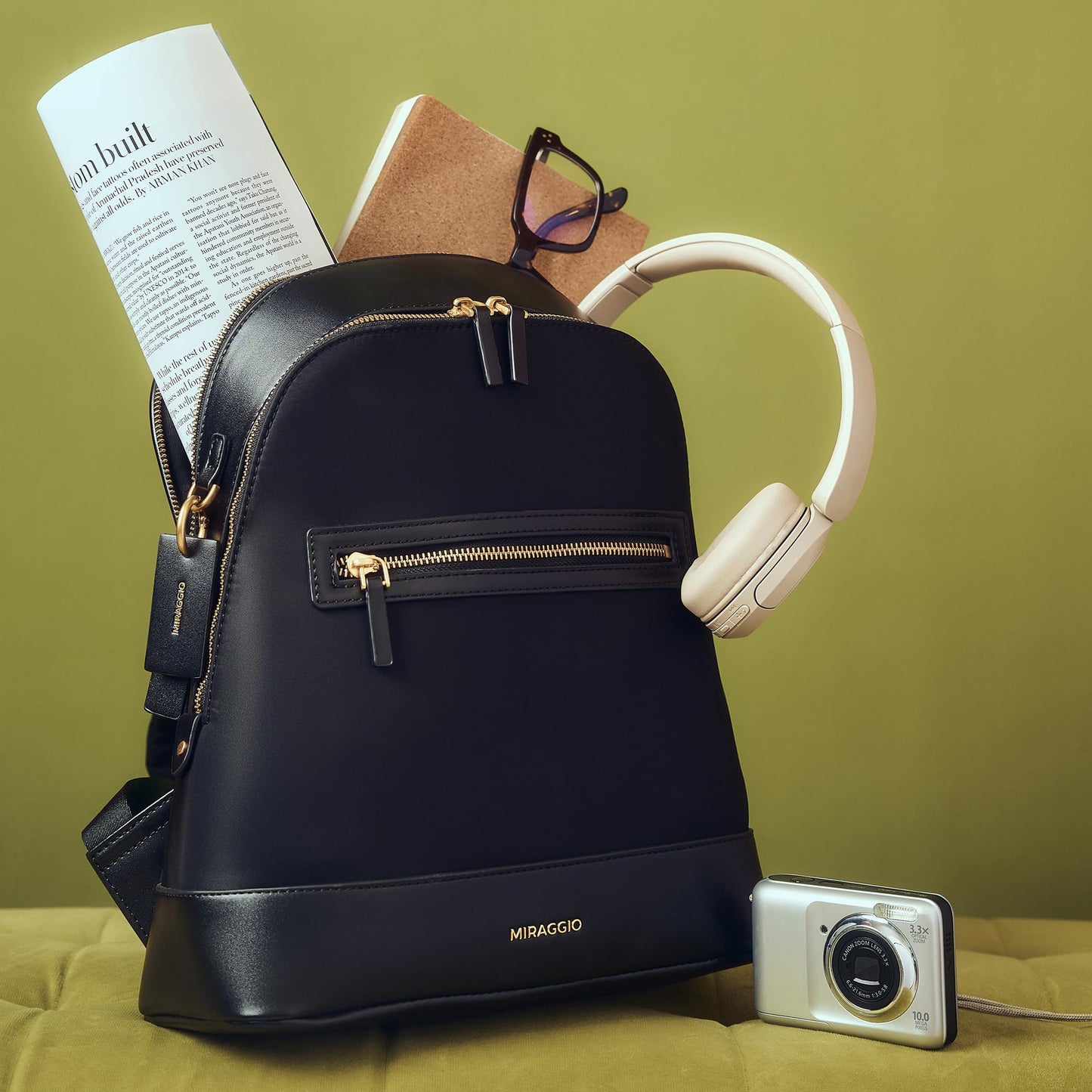 Miraggio Sloane Backpack (Black)