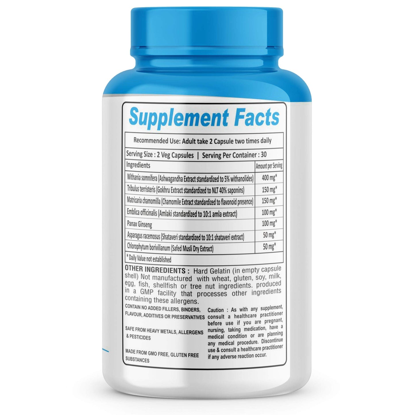 Canada Nutrition Bulk Gain Mass & Weight Gainer Capsule For Men & Women- image 8