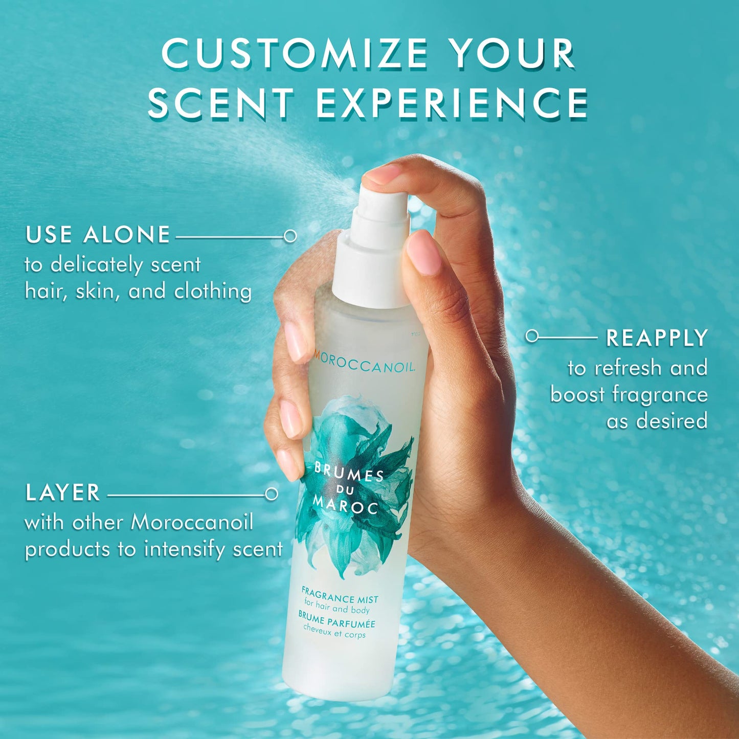 Moroccanoil Brumes Du Maroc Spray For Unisex Adult, 100Ml - Frafrance- image 10