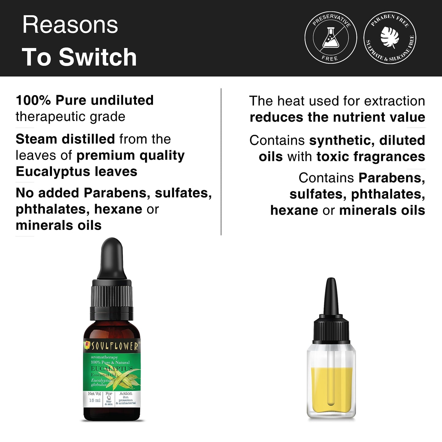 Soulflower Eucalyptus Essential Oil |100% Pure, Natual, Undiluted, Prem- image 8