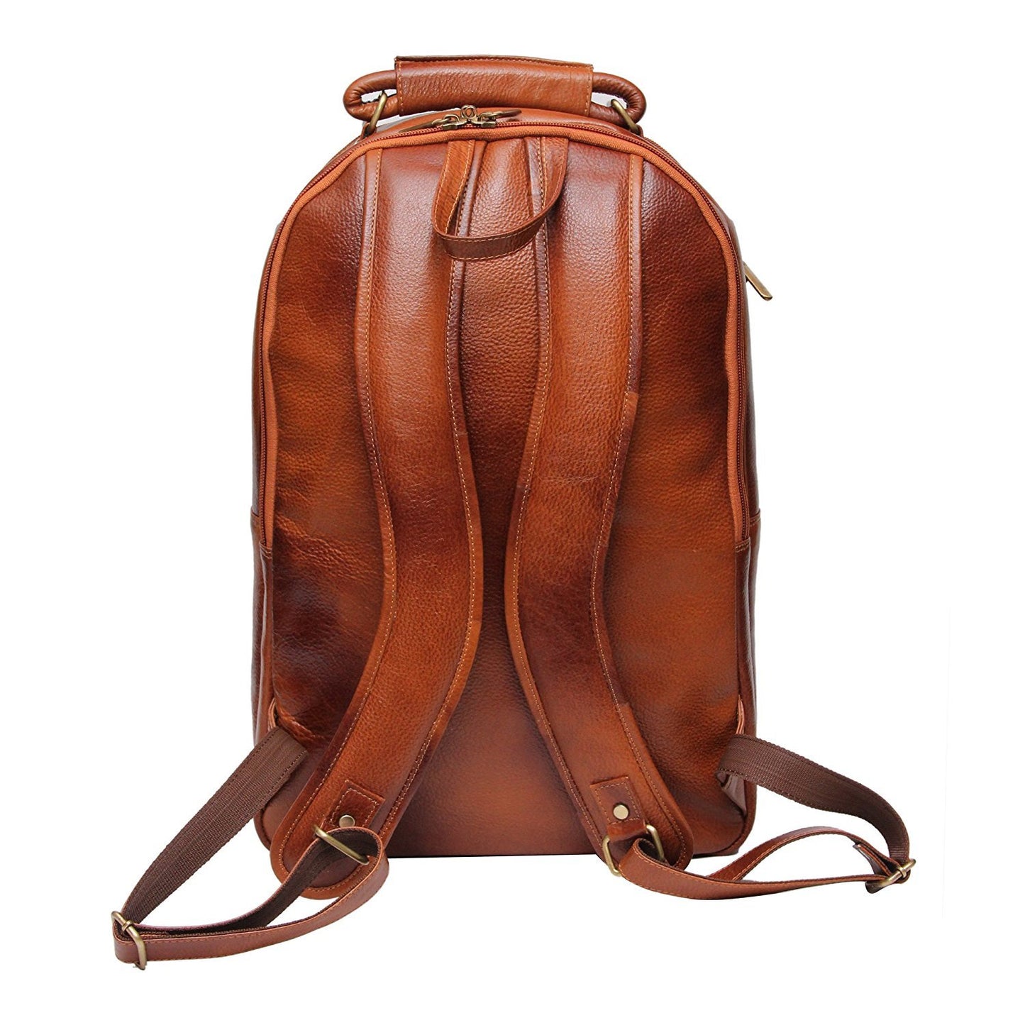 HYATT Leather Accessories 18 Inch Leather Laptop Backpacks Bag For Men- image 7