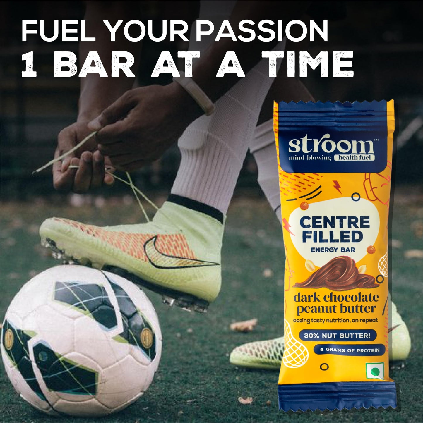 STROOM Asia's First Centre Filled Energy Bars | 6g Protein (8 Bars, 36- image 6
