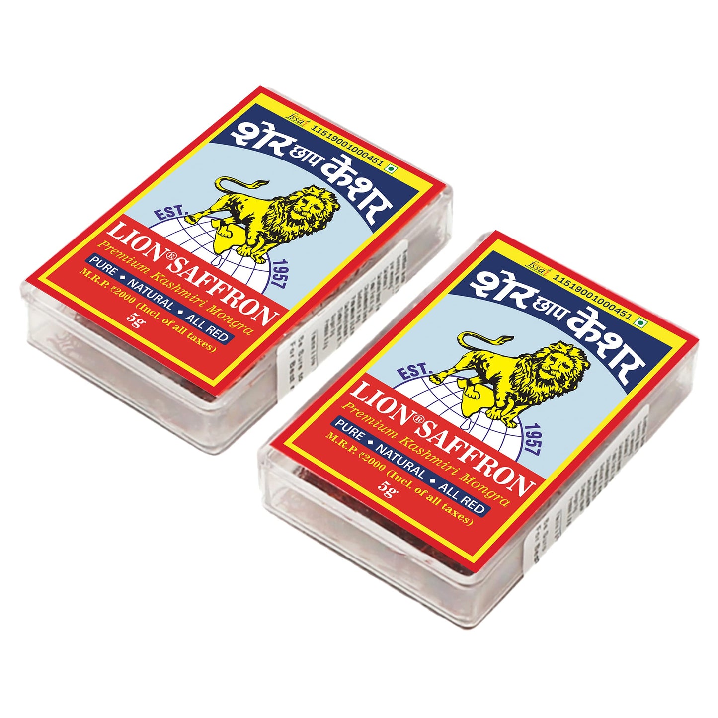 LION BRAND SAFFRON, 10g, Original Mongra Kashmiri Saffron/Kesar (A++ Gr- image 9