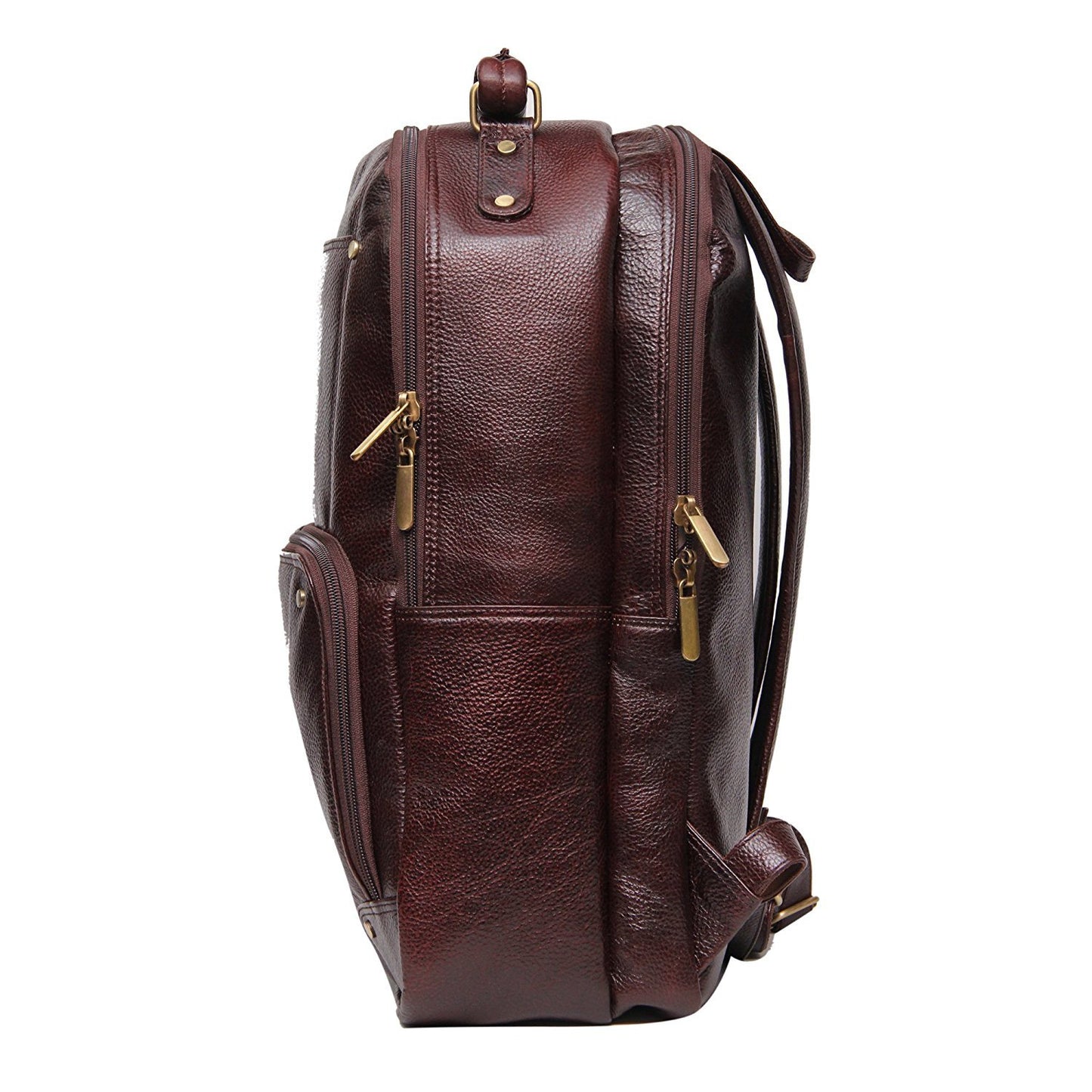 Leathers Villa Leather Villa Leather LV Backpack Bag for Men |15.6'' La- image 4