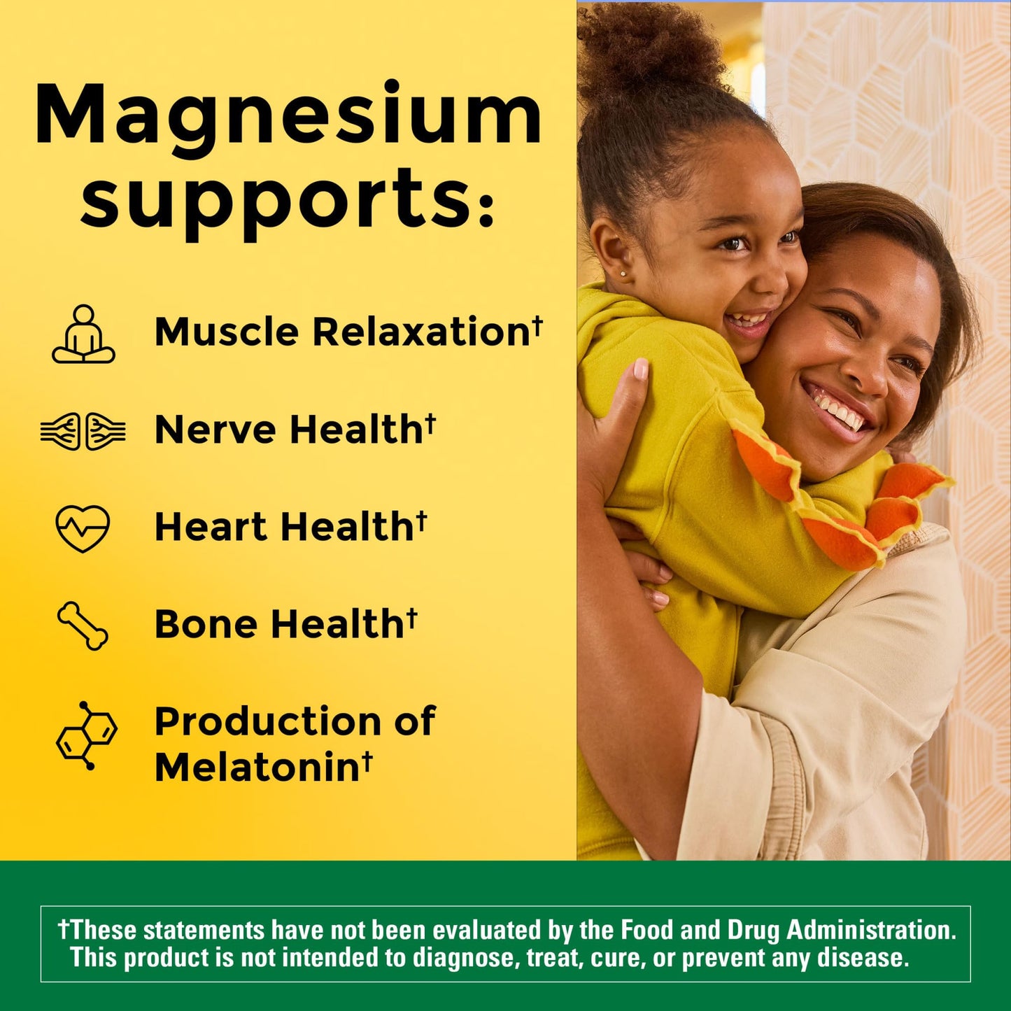 Nature Made MAGNESIUM 250 mg 100 Tablets