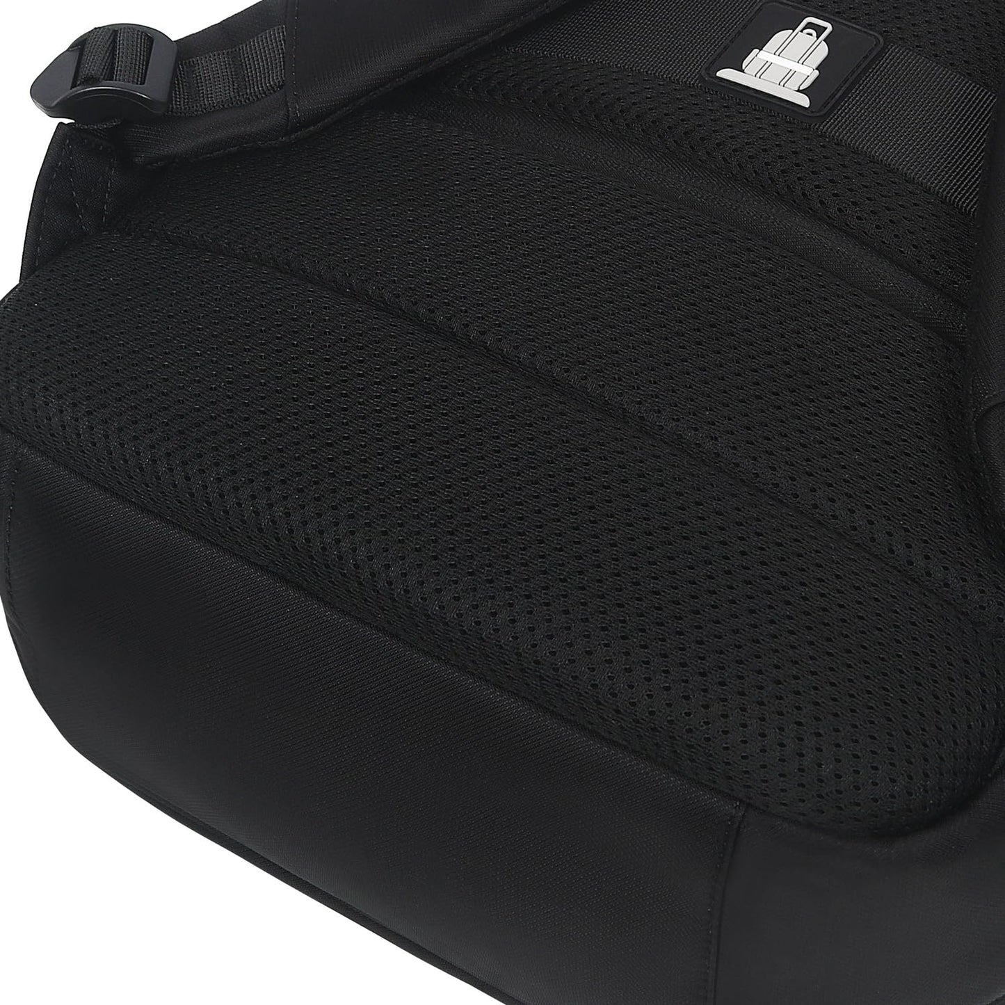 CARLTON Laptop Backpack with Front Access Pocket, Trolley Sleeve, Flush USB Port & Water Resistant Fabric | Ferrous Black | Bradford