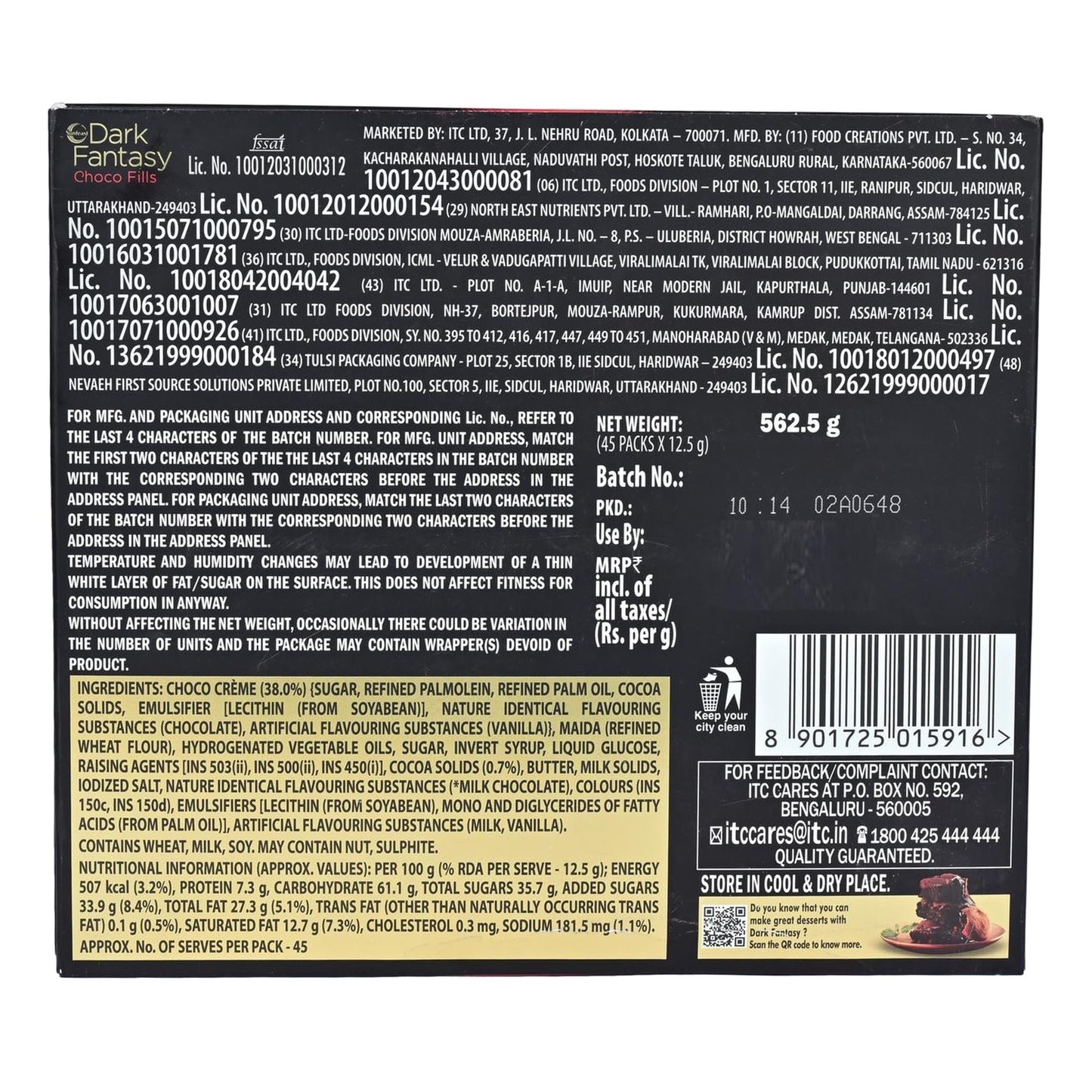 Sunfeast Dark Fantasy Choco Fills, 460g Original Filled Cookies with Choco Crème | Perfect Snack