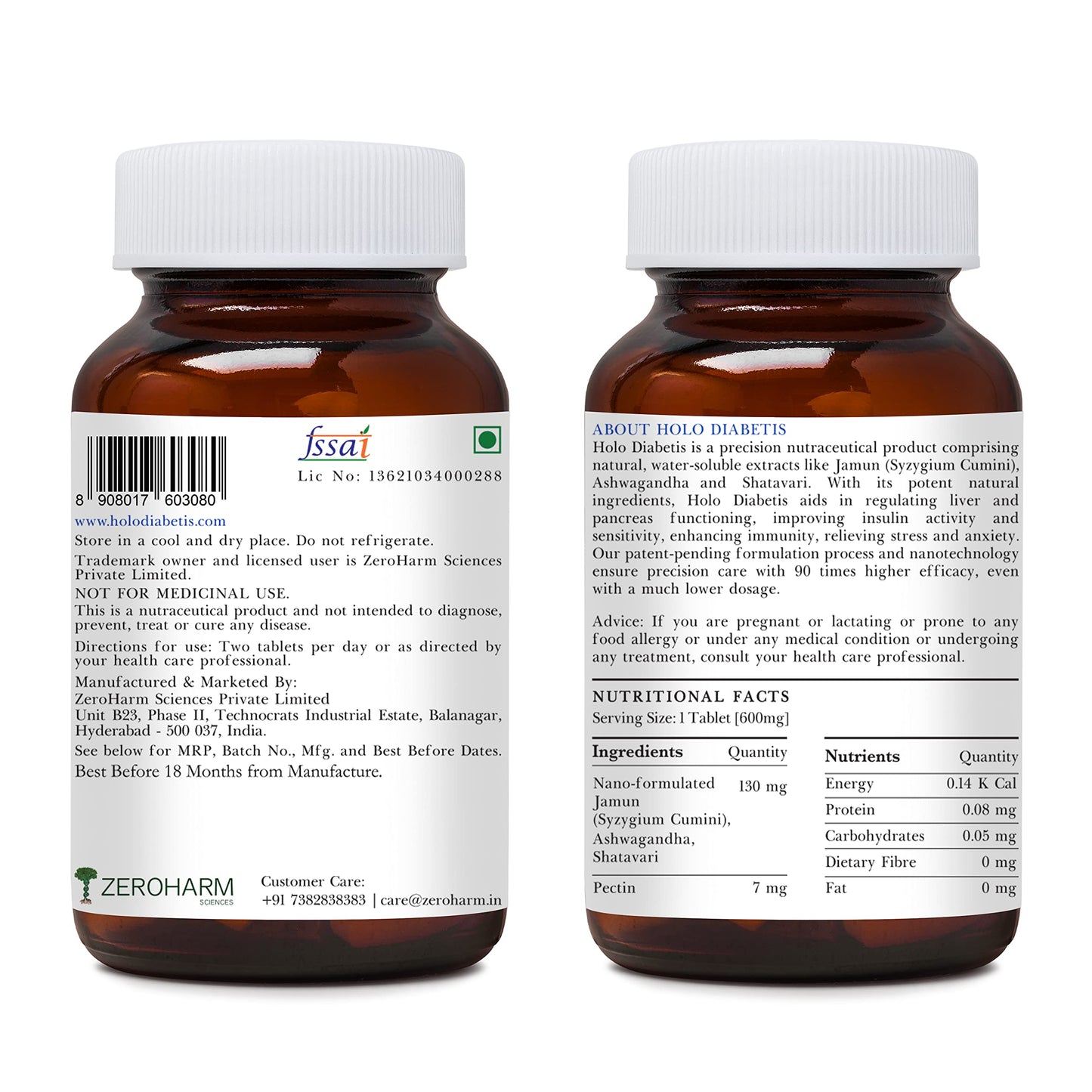 Holo Diabetis - Blood Sugar Control Tablets - Diabetes care Tablets Wit- image 6