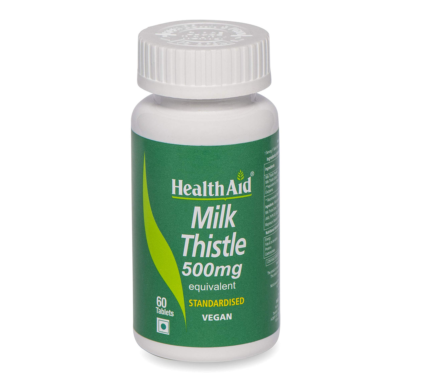 HealthAid Milk Thistle for Men & Women | 60 Vegan Tablets- image 6