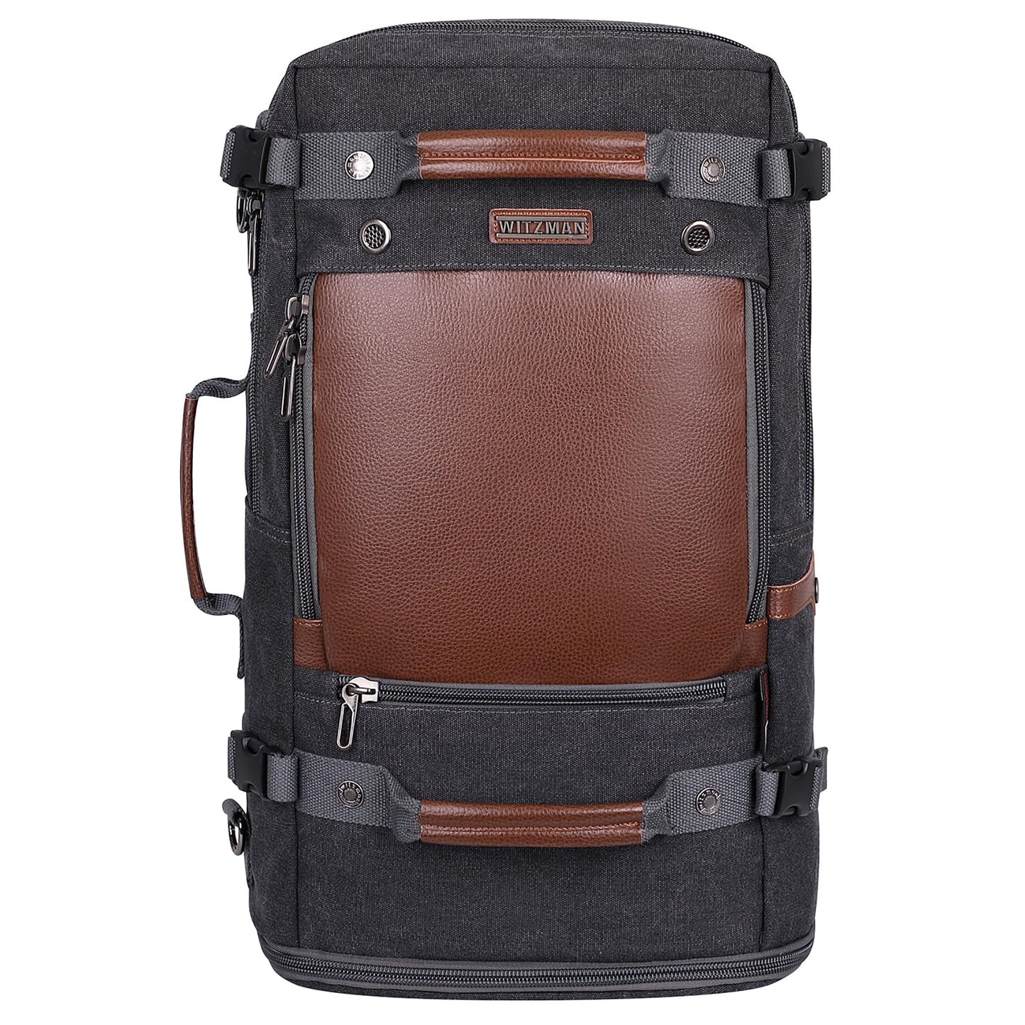 WITZMAN Travel Backpack for Men Carry on Luggage Backpack Large Man Can- image 6