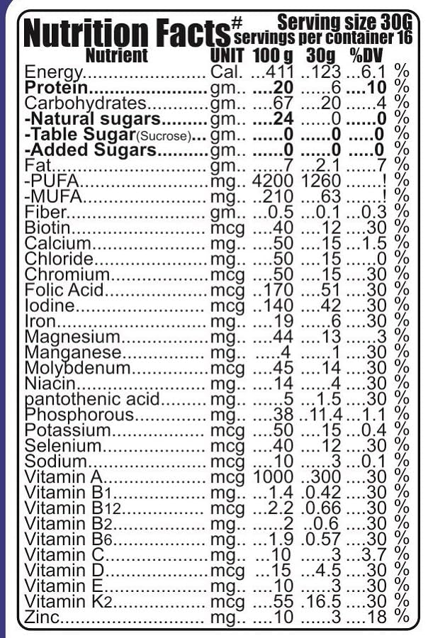 Develo weight & mass gainer protein for women & girls health gain – 1 k- image 7