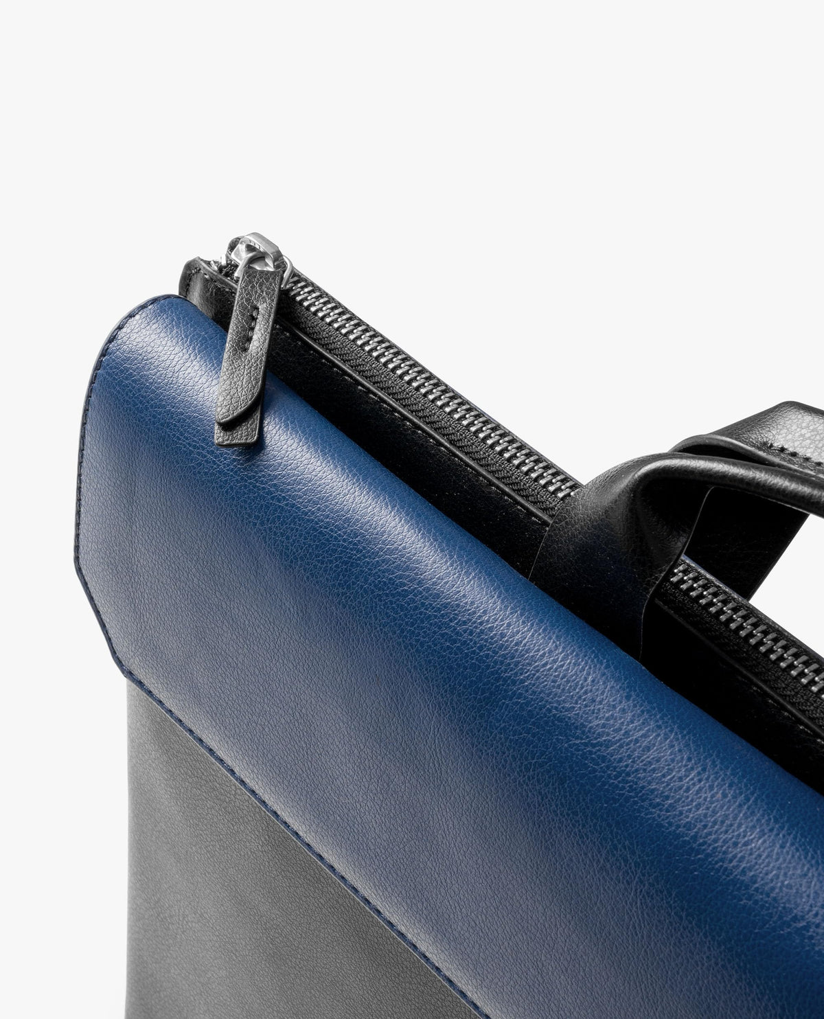 DailyObjects Leather Urban Tech Briefcase Bag (7L) | Laptop Messenger Bag with Sturdy Handle | Detachable Strap | Magnetic Closure & Trolley Sleeve | Compatible with 16" MacBook & 15.6" Laptops