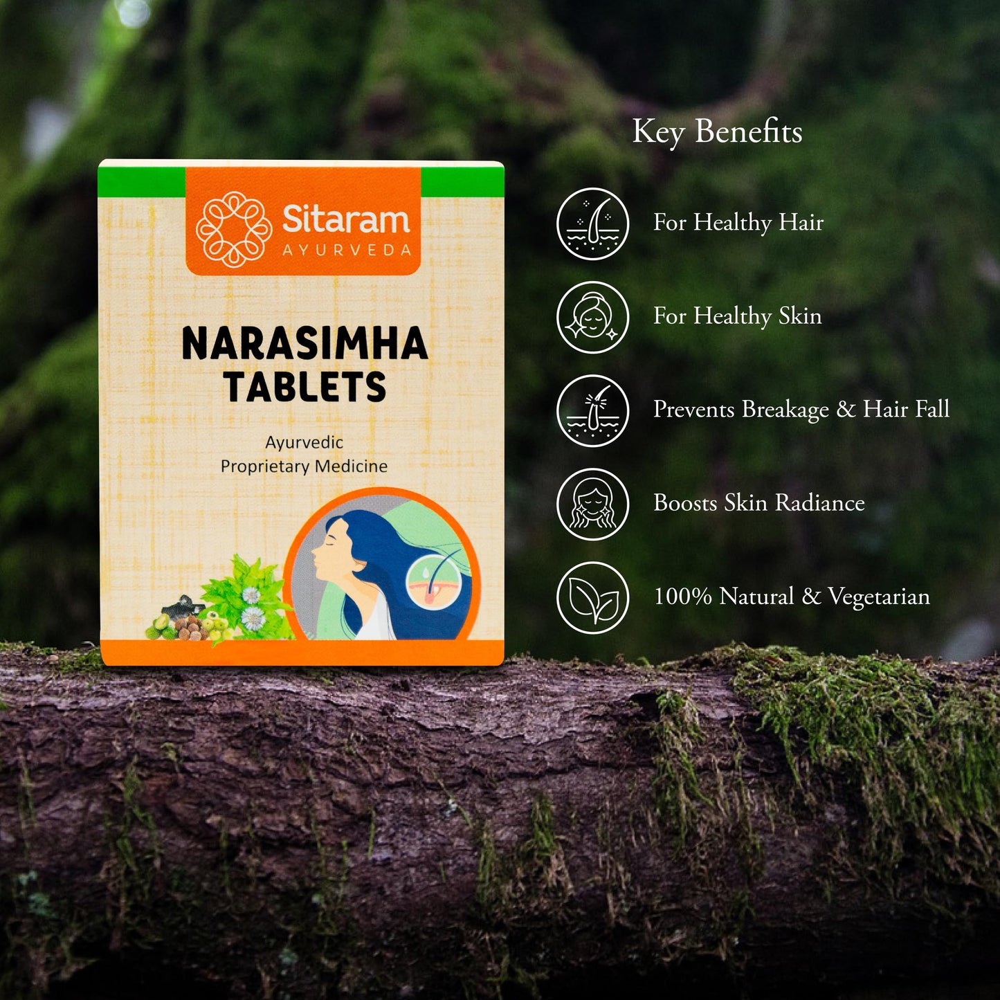 Sitaram Ayurveda Narasimham Tablet 60 Nos | Sitaram Narasimha Tablets F- image 7