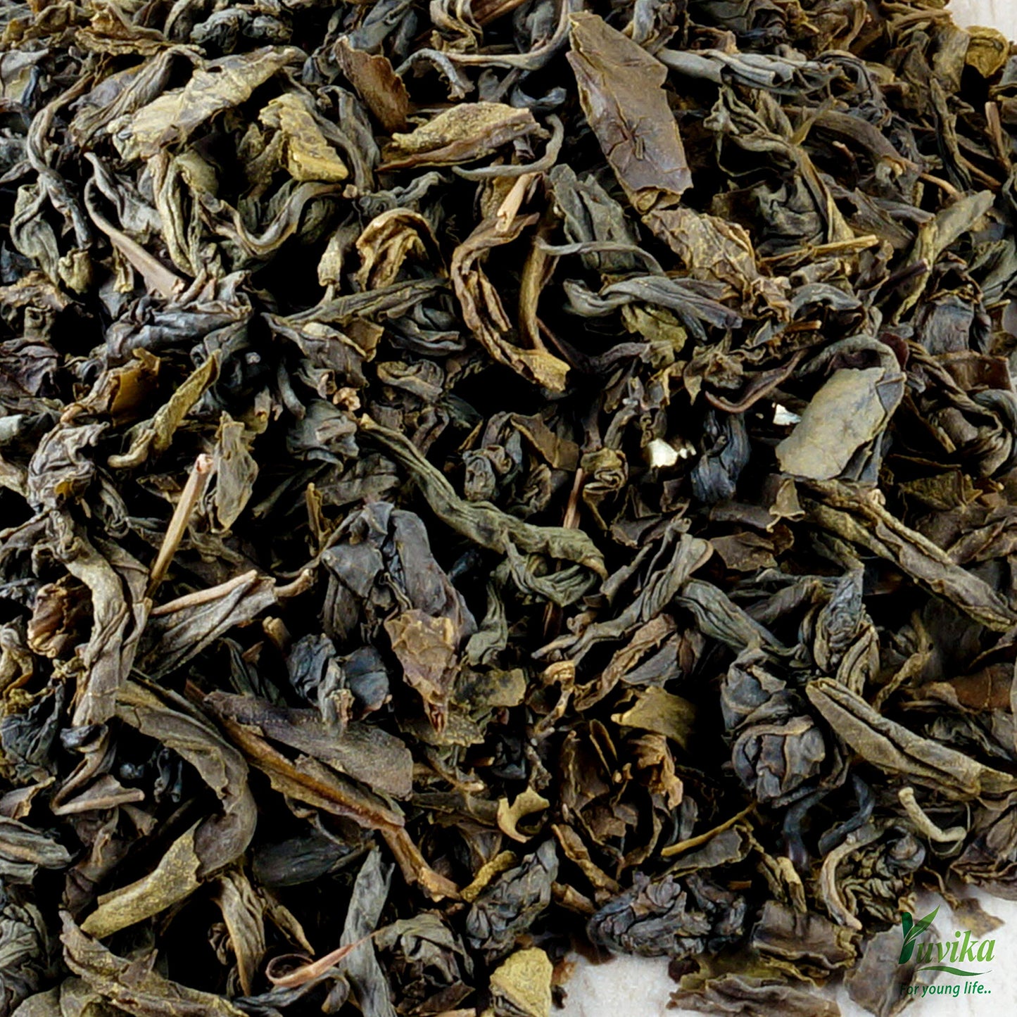 YUVIKA Green Tea Leaves (200 Grams)- image 5