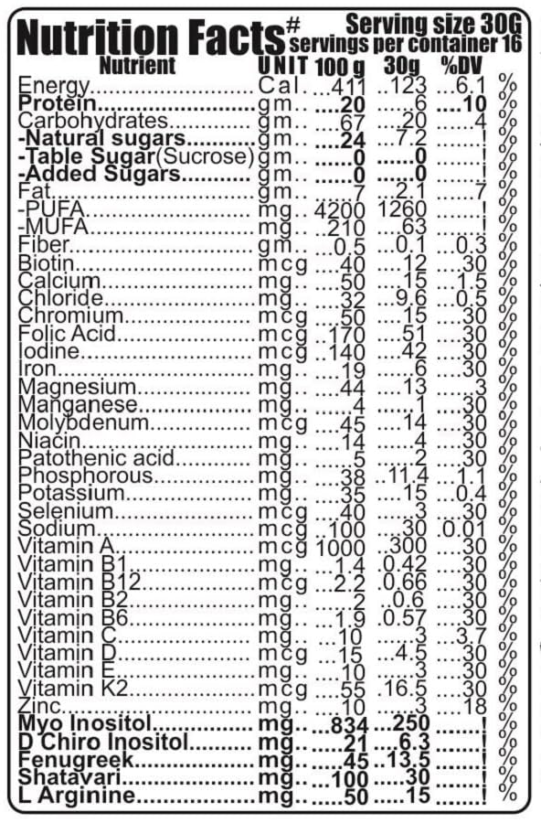 Develo PCOS PCOD Supplement for Women - 1kg Chocolate- image 7
