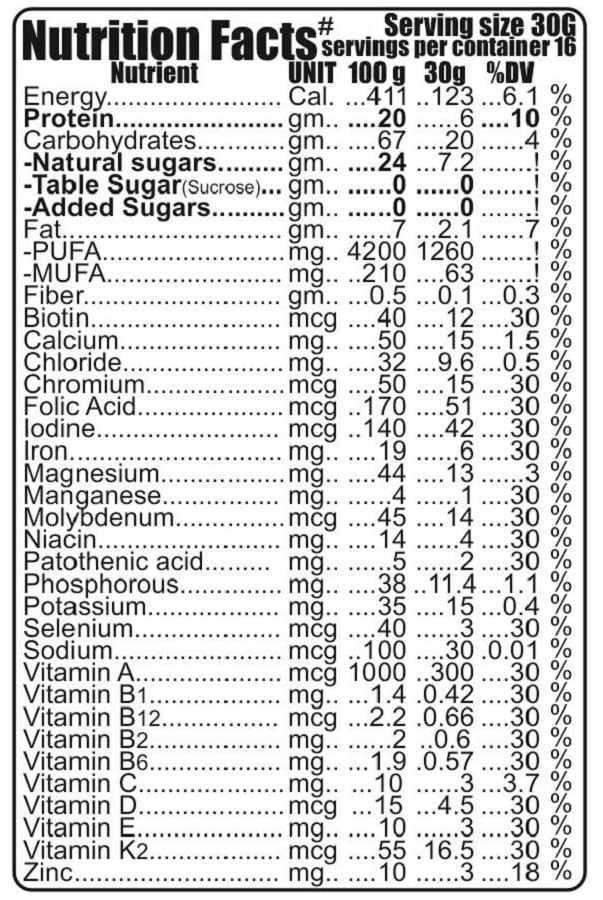 Develo Women Weight & Mass Gainer Protein, skin hair & Nail – 500 g Str- image 7