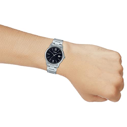 Casio Analog Black Dial Men's Watch-MTP-V002D-1B3UDF