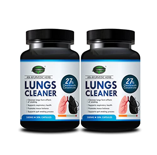 Lungs Cleaner Capsules For Smokers Cleanses & Detoxes Lungs
