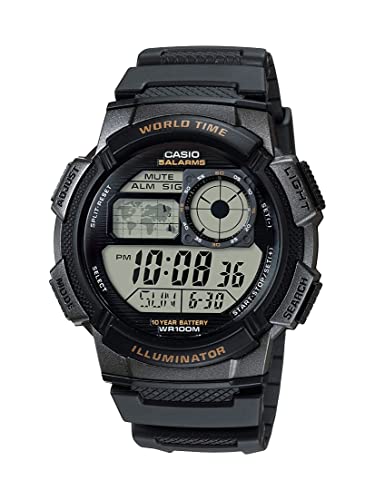 Casio Youth-Digital Grey Dial Men's Watch-AE-1000W-1AVDF (D080)