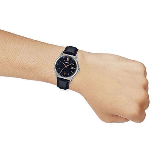 Casio Analog Black Dial Men's Watch-MTP-V002L-1B3UDF