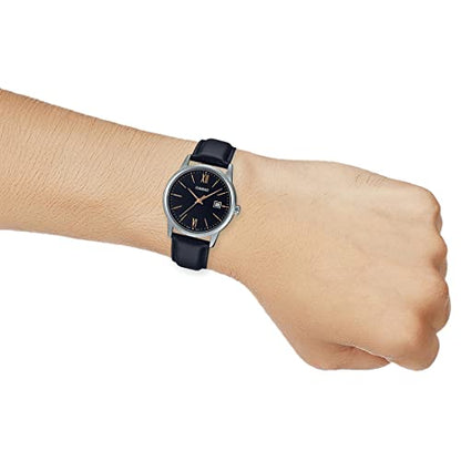 Casio Analog Black Dial Men's Watch-MTP-V002L-1B3UDF