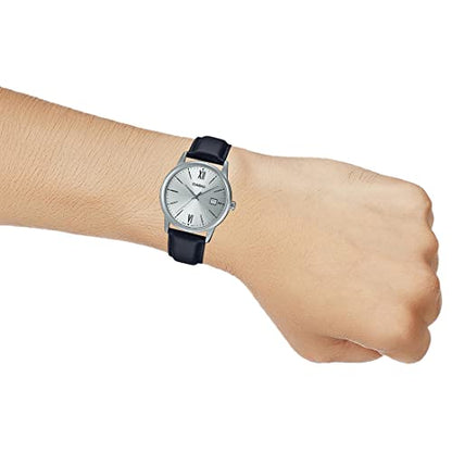 Casio Analog Silver Dial Men's Watch-MTP-V002L-7B3UDF