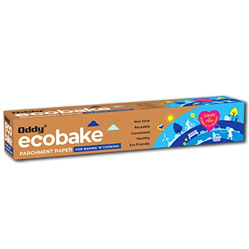 Oddy Uniwraps Ecobake Baking and Cooking Paper- White (10 inch X 20m )