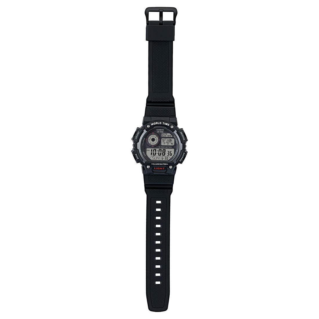 Casio Youth Digital Digital Black Dial Men's Watch - AE-1400WH-1AVDF (D152)
