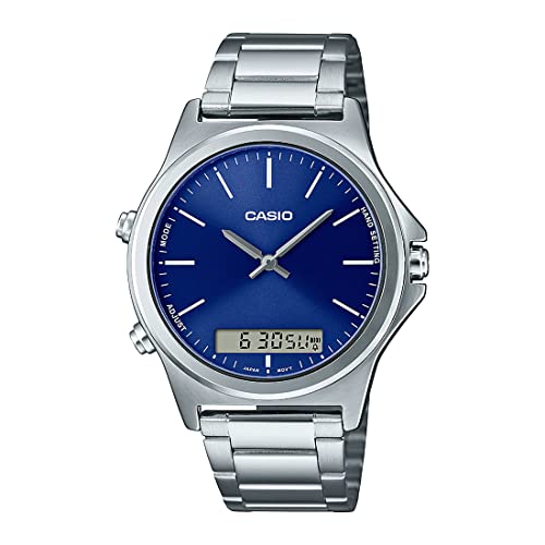 Casio Analog Blue Dial Men's Watch-MTP-VC01D-2EUDF
