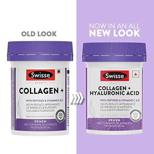 Swisse Collagen+ Hyaluronic Acid with Peptides, Vitamin C & E to Boost- image 7