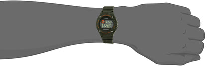 Casio Youth-Digital Digital Black Dial Men's Watch - W-216H-3BVDF (I099)