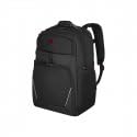 WENGER Meteor 17" Laptop Backpack, Black, 30 Litres, Swiss Designed, 653188