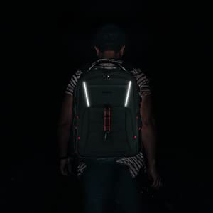 KROSER Travel Laptop Backpack 17 Inch Large Computer Backpack Stylish C- image 5