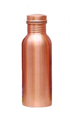 Rengvo Rudra Exports Copper Water Bottle | Sipper Water Bottle 700 ML & 1000 ML | Leak Proof, Non-Toxic & BPA Free Bottles (Set of 2)