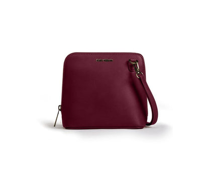 DailyObjects Trapeze Sling Crossbody Bag for Women and Latest Stylish Zip Wallet Purses for Women's, Girls | Durable Vegan Leather | Ladies Mobile Sling Bag | Zipper Closure | Made in India (Combo)