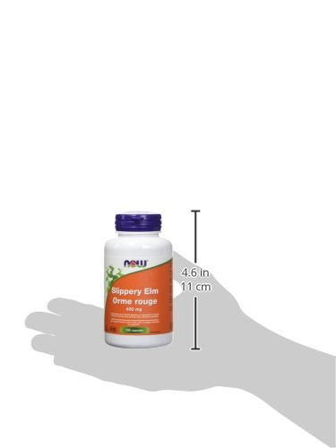Now Foods Slippery Elm 400Mg 100Vcap- image 3