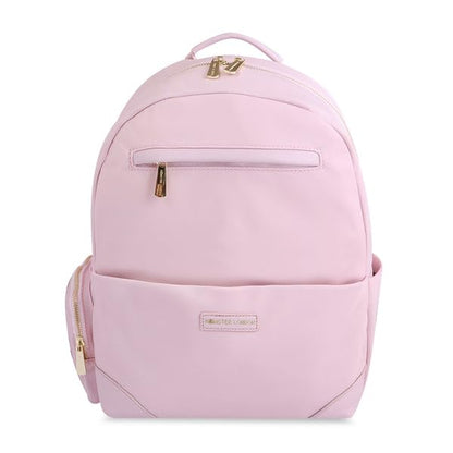 HAMSTER London Pastel Promise Backpack | Trendy School & Casual Backpack for Women | Lightweight Everyday Bag - Pink