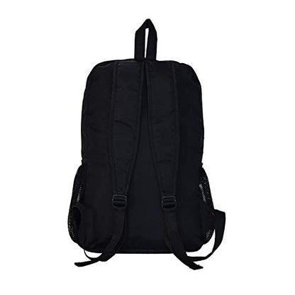 SWISS MILITARY Combo of Laptop Backpack, Travel Backpack for Men, Women, Kids, Bagpacker Bag for Men, Black, 31L, 1 & Foldable Backpack, Space Saving Design, Lightweight Foldable Bag, 13.2L, Black, 1