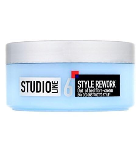 L'Oreal Paris Studio Line 6 Style Rework 24hr Out of Bed Fibre-Hair Styling Cream (150 ml)