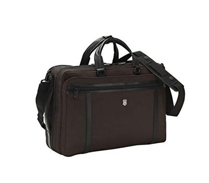 Victorinox Unisex Werks Professional 2.0, 2-Way Carry Laptop Bag (Dark Earth), Brown