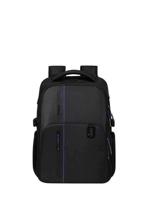 Samsonite BIZ2GO 15.6 Inch Laptop Backpack for Men & Women | Durable Water-Resistant Daytrip Bag with Smart Organiser- Purple