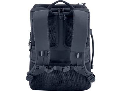 HP Travel 25 Liter 15.6 Iron Grey Laptop Backpack/Lockable zippers; Ref- image 4